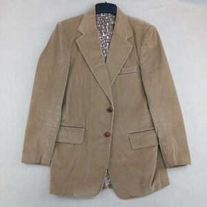 Vintage Carson Pirie Scott 42L Mens Blazer Corduroy Japan 20x32 ** Actual 40L **